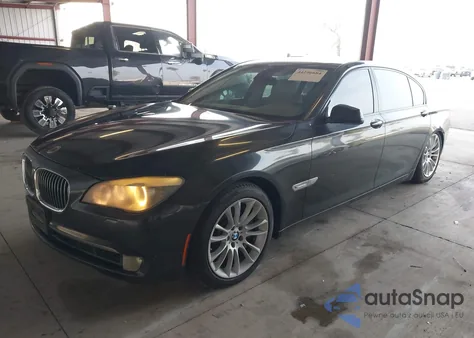 2009 BMW 750Li from USA, damaged, VIN WBAKB83509CY61339